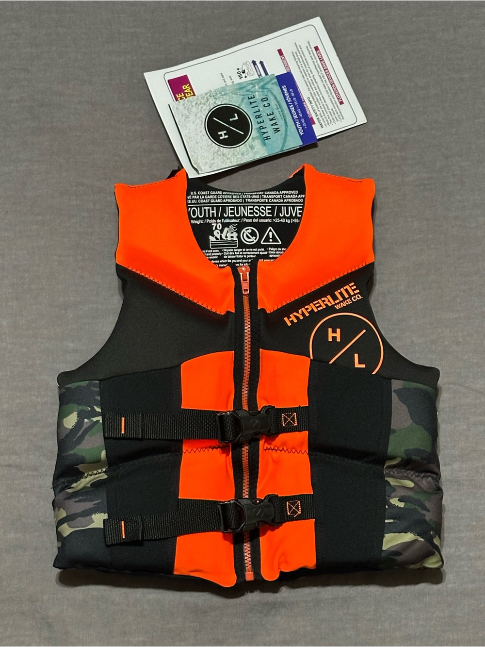🆕 Hyperlite Wake Co. Life Jacket - Picture 2 of 4